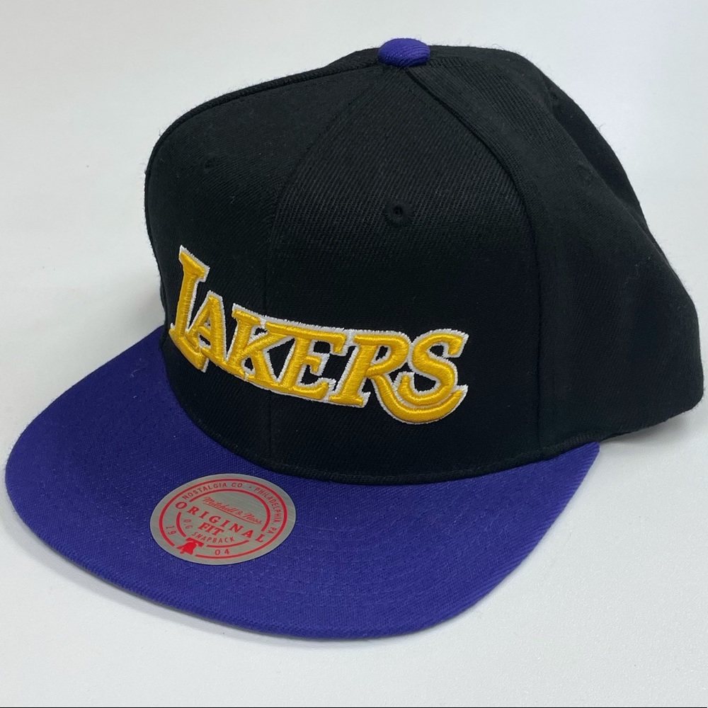 Los Angeles Lakers Snapback Hat Mitchell & Ness NBA Basketball MPLS Champions